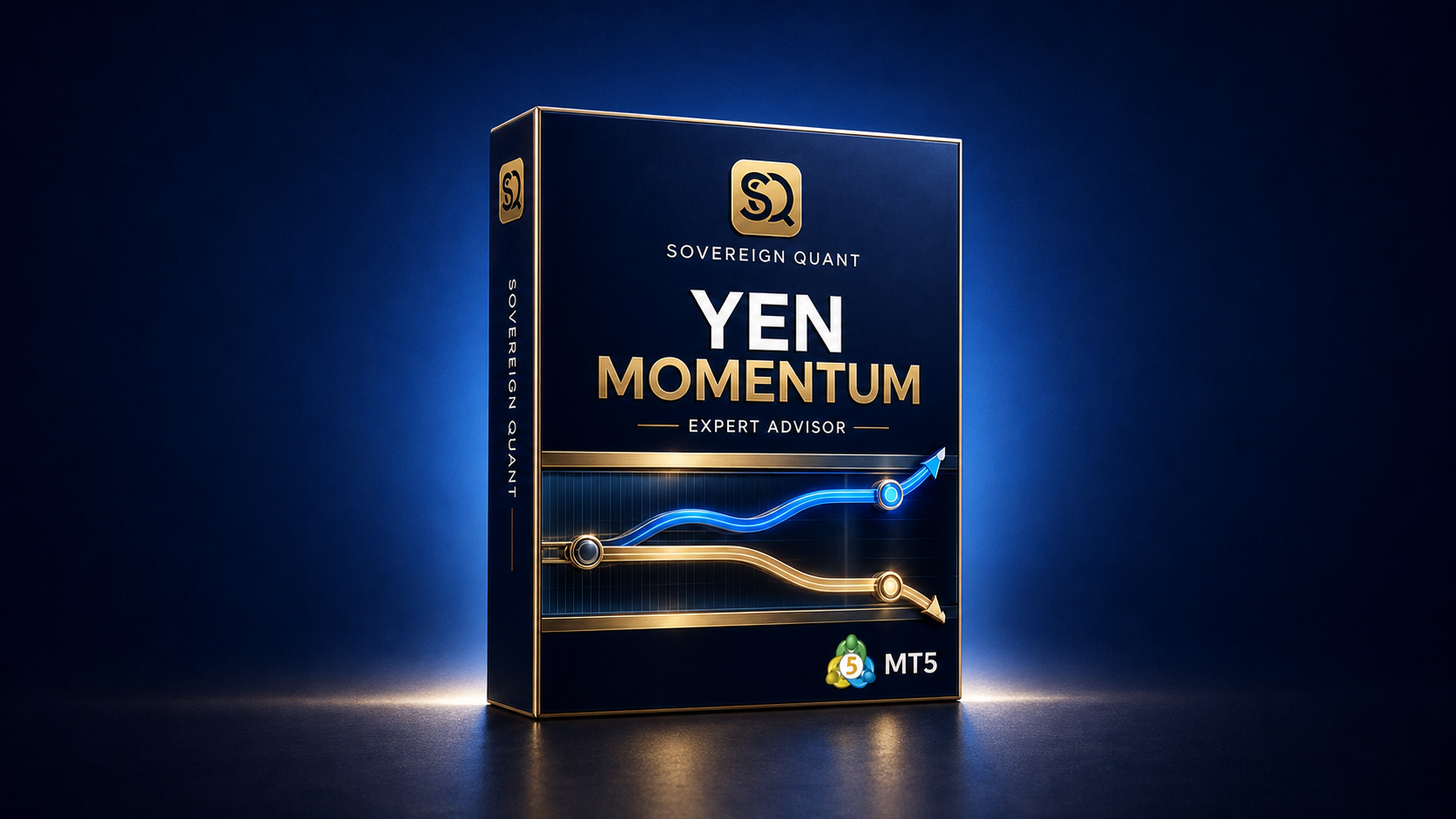 Produktbox des automatisierten Handelssystems Yen Momentum für MetaTrader 5